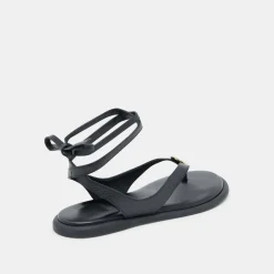 JUDY SANDALS BLACK LEATHER^Dolce Vita Online