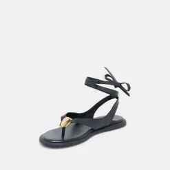 JUDY SANDALS BLACK LEATHER^Dolce Vita Online