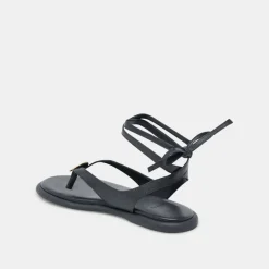 JUDY SANDALS BLACK LEATHER^Dolce Vita Online