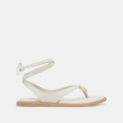 JUDY SANDALS BONE LEATHER^Dolce Vita Online