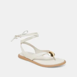 JUDY SANDALS BONE LEATHER^Dolce Vita Online