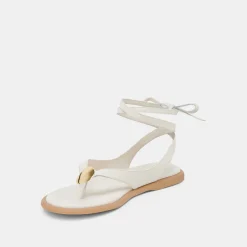 JUDY SANDALS BONE LEATHER^Dolce Vita Online