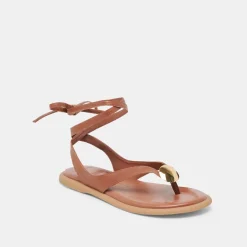 JUDY SANDALS COGNAC LEATHER^Dolce Vita Sale