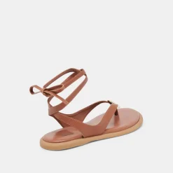 JUDY SANDALS COGNAC LEATHER^Dolce Vita Sale
