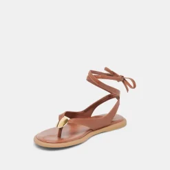 JUDY SANDALS COGNAC LEATHER^Dolce Vita Sale