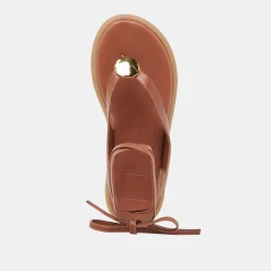 JUDY SANDALS COGNAC LEATHER^Dolce Vita Sale