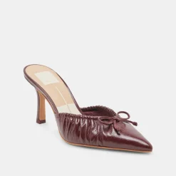 KAIRI HEELS CRANBERRY CRINKLE PATENT^Dolce Vita Fashion