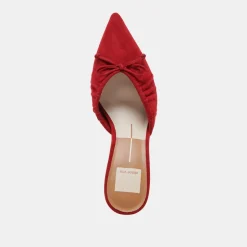 KAIRI HEELS CRIMSON SUEDE^Dolce Vita Discount