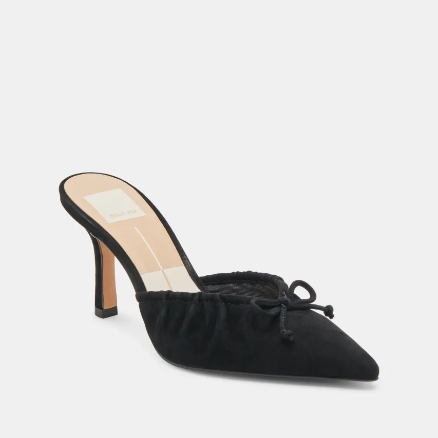 KAIRI HEELS ONYX SUEDE^Dolce Vita Sale