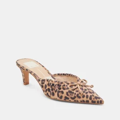 KAIRI MID HEELS DK LEOPARD SUEDE^Dolce Vita Best