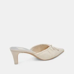 KAIRI MID HEELS IVORY CRINKLE PATENT^Dolce Vita Fashion