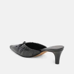 KAIRI MID HEELS MIDNIGHT CRINKLE PATENT^Dolce Vita Best