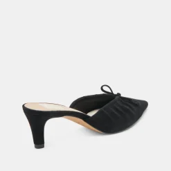 KAIRI MID HEELS ONYX SUEDE^Dolce Vita New