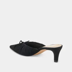 KAIRI MID HEELS ONYX SUEDE^Dolce Vita New