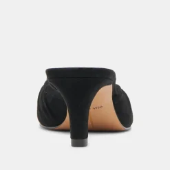 KAIRI MID HEELS ONYX SUEDE^Dolce Vita New