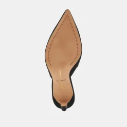 KAIRI MID HEELS ONYX SUEDE^Dolce Vita New
