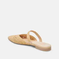 KALINE FLATS LT NATURAL RAFFIA^Dolce Vita Online