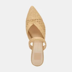 KALINE FLATS LT NATURAL RAFFIA^Dolce Vita Online