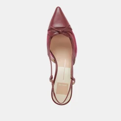 KANDI HEELS MAROON MESH^Dolce Vita Outlet