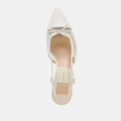 KANDI HEELS WHITE MESH^Dolce Vita Online