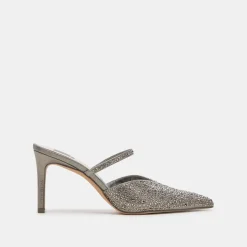 KANIKA CRYSTAL HEELS GUNMETAL FABRIC^Dolce Vita Discount