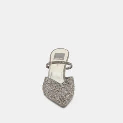 KANIKA CRYSTAL HEELS GUNMETAL FABRIC^Dolce Vita Discount