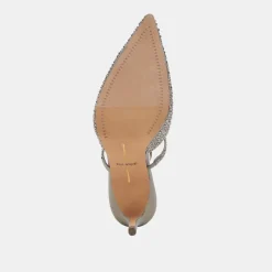 KANIKA CRYSTAL HEELS GUNMETAL FABRIC^Dolce Vita Discount