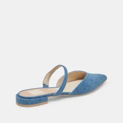 KANIKA FLATS BLUE DENIM^Dolce Vita Discount