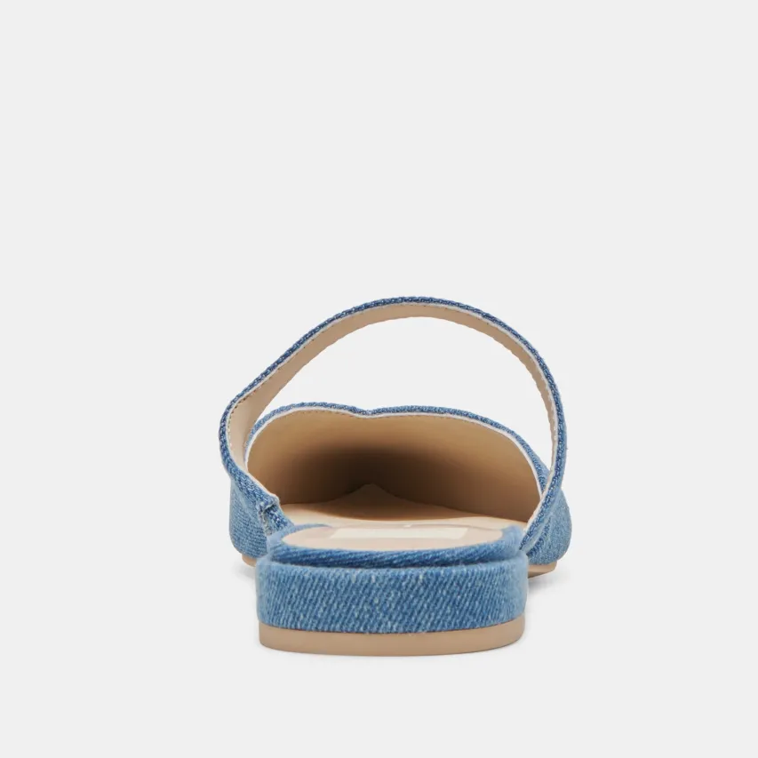 KANIKA FLATS BLUE DENIM^Dolce Vita Discount