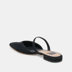 KANIKA FLATS ONYX SUEDE^Dolce Vita Discount