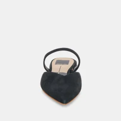 KANIKA FLATS ONYX SUEDE^Dolce Vita Discount