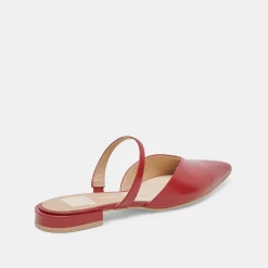 KANIKA FLATS RED CRINKLE PATENT^Dolce Vita Discount
