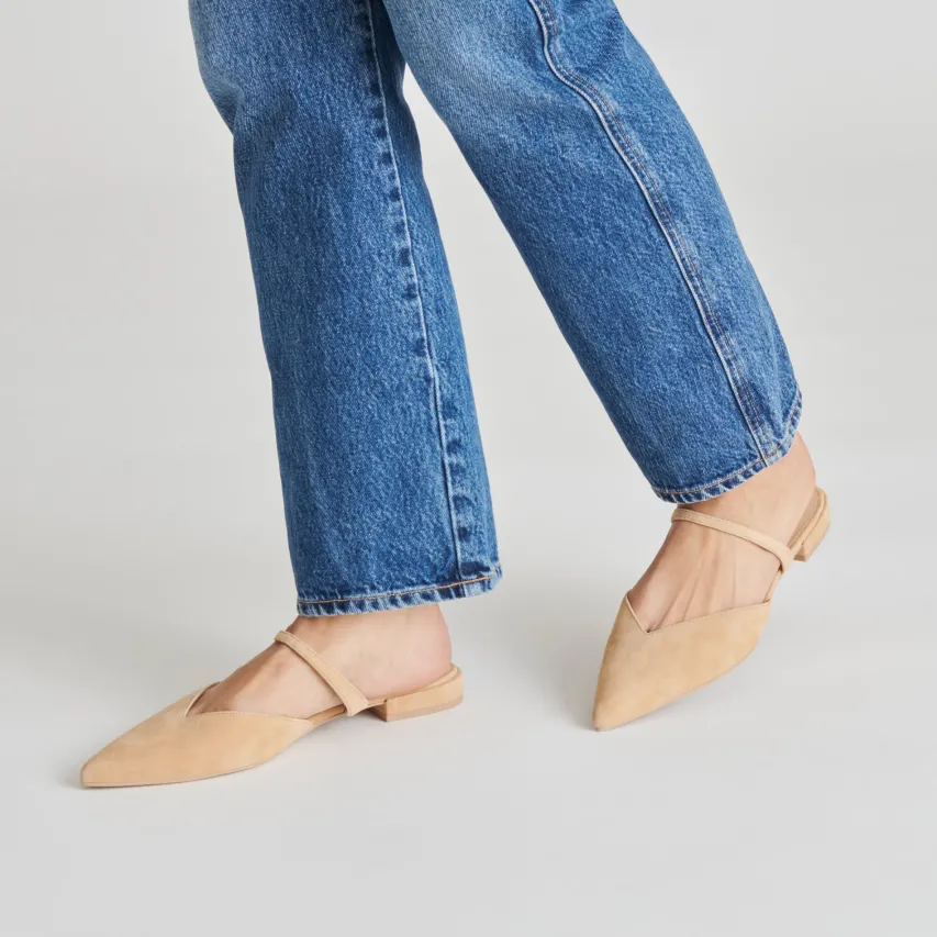 KANIKA FLATS TAN SUEDE^Dolce Vita Outlet