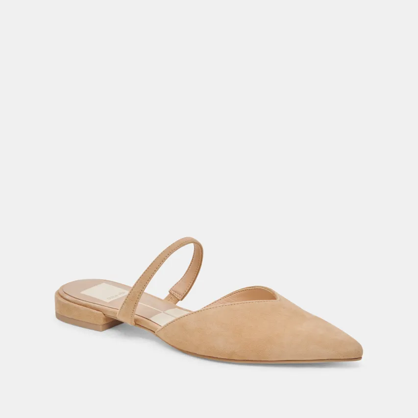 KANIKA FLATS TAN SUEDE^Dolce Vita Outlet