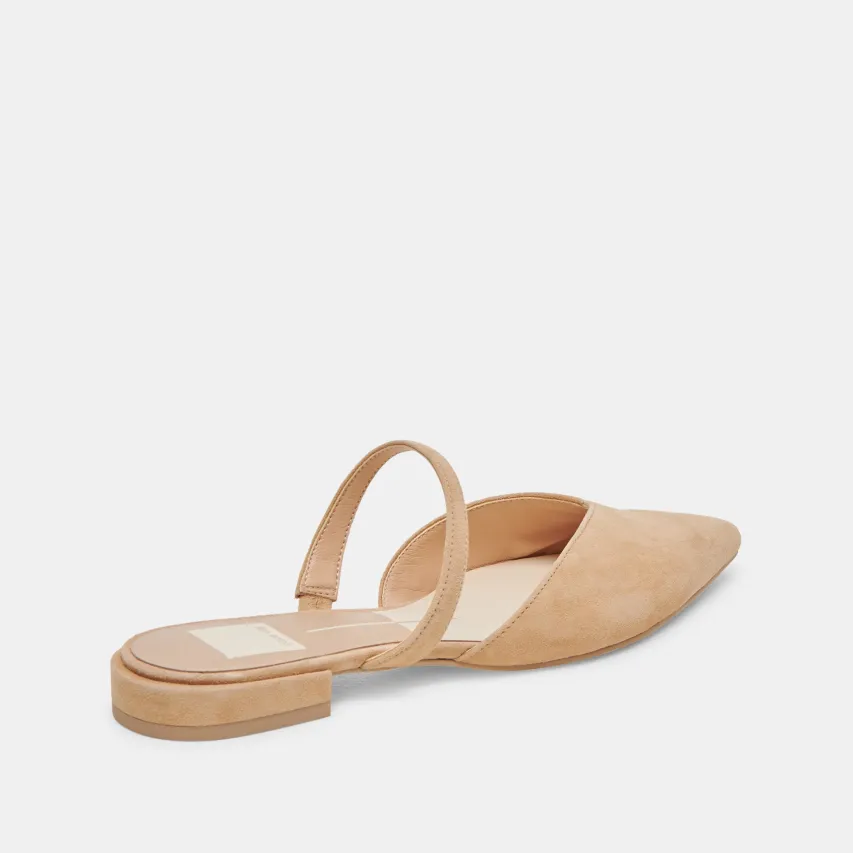 KANIKA FLATS TAN SUEDE^Dolce Vita Outlet