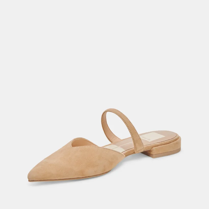 KANIKA FLATS TAN SUEDE^Dolce Vita Outlet