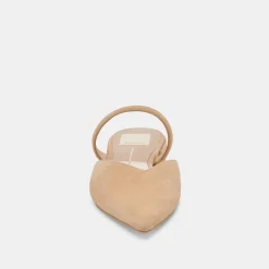 KANIKA FLATS TAN SUEDE^Dolce Vita Outlet