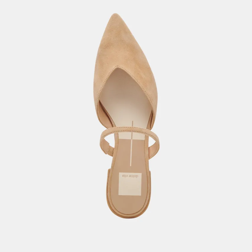 KANIKA FLATS TAN SUEDE^Dolce Vita Outlet