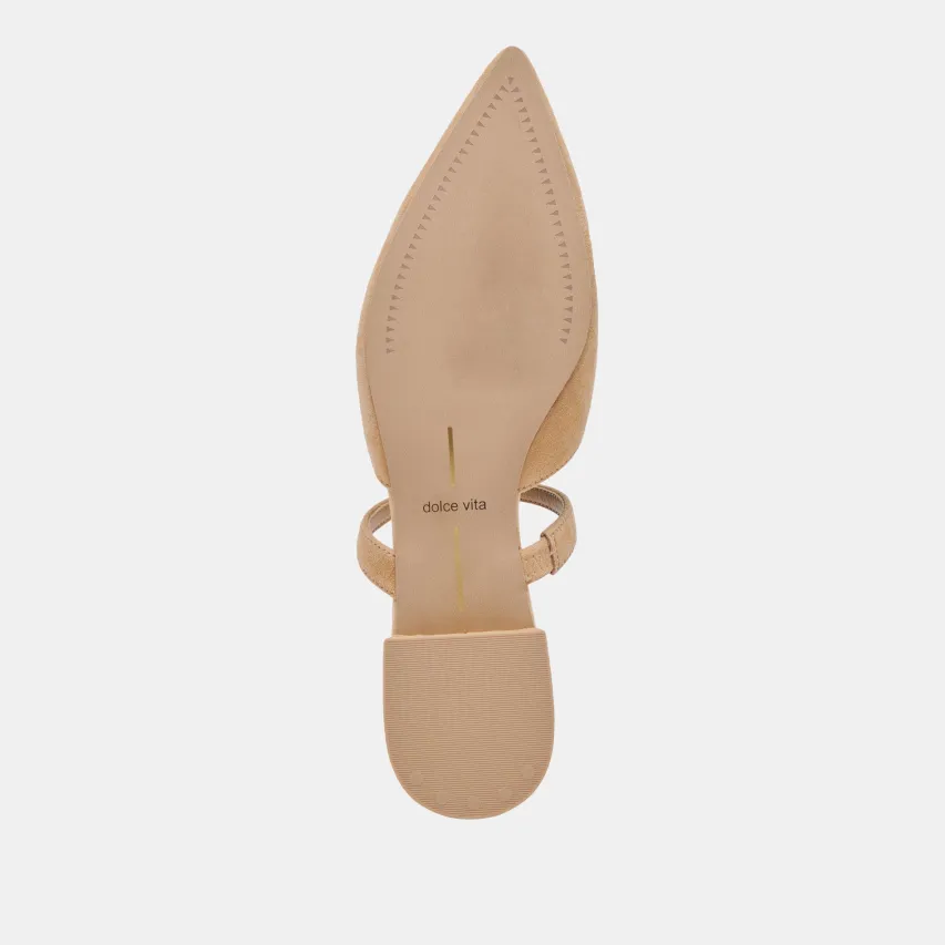 KANIKA FLATS TAN SUEDE^Dolce Vita Outlet
