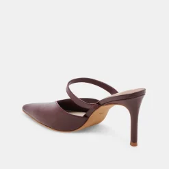 KANIKA HEELS BURGUNDY CRINKLE PATENT^Dolce Vita Discount