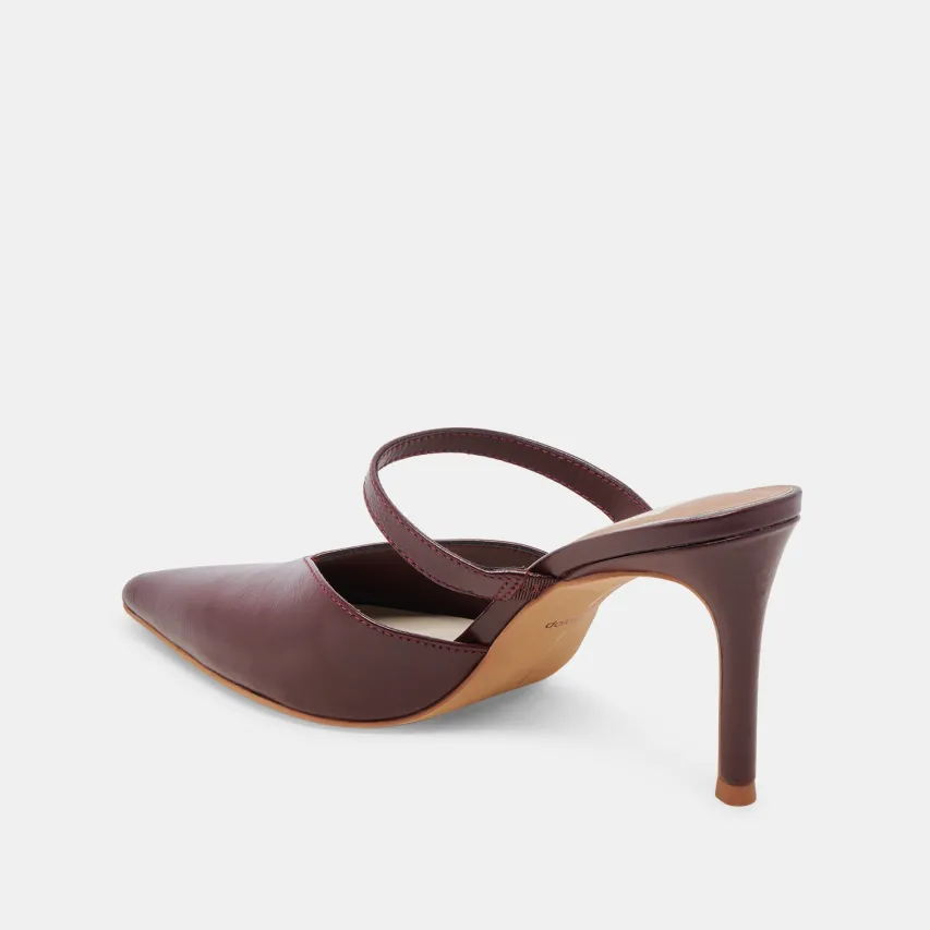KANIKA HEELS BURGUNDY CRINKLE PATENT^Dolce Vita Discount