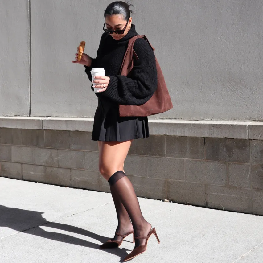 KANIKA HEELS DK BROWN SUEDE^Dolce Vita Hot
