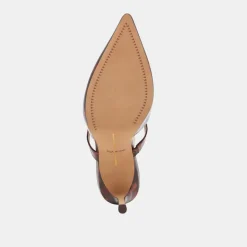 KANIKA HEELS TORTOISE PATENT LEATHER^Dolce Vita Fashion