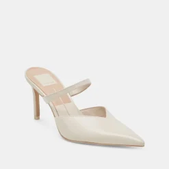 KANIKA HEELS WHITE CRINKLE PATENT^Dolce Vita Best