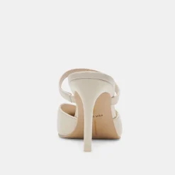 KANIKA HEELS WHITE CRINKLE PATENT^Dolce Vita Best