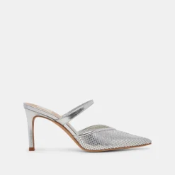 KANIKA MESH HEELS SILVER METALLIC MESH^Dolce Vita Hot