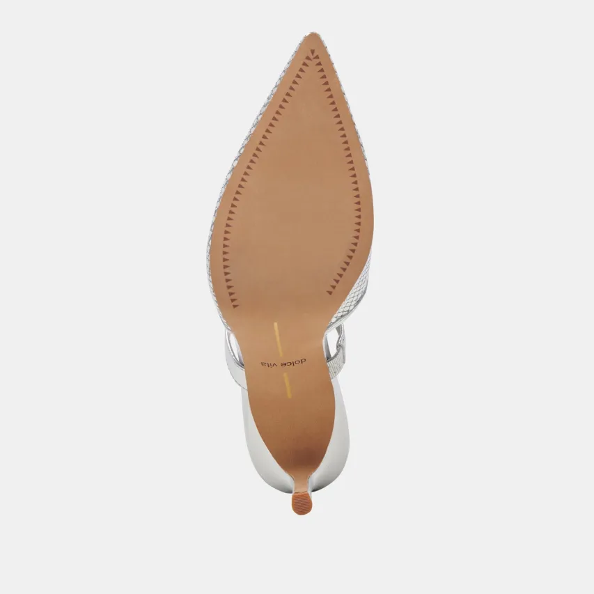 KANIKA MESH HEELS SILVER METALLIC MESH^Dolce Vita Hot