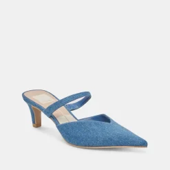 KANIKA MID HEELS BLUE DENIM^Dolce Vita Sale