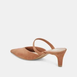 KANIKA MID HEELS BROWN SUEDE^Dolce Vita Outlet