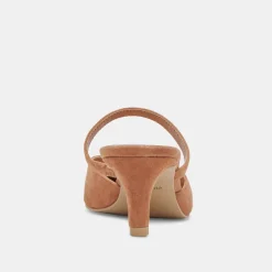 KANIKA MID HEELS BROWN SUEDE^Dolce Vita Outlet